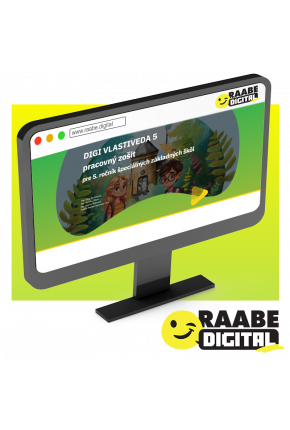 DIGI VLASTIVEDA 5 PRE ŠPECIÁLNE ZŠ PRACOVNÝ ZOŠIT